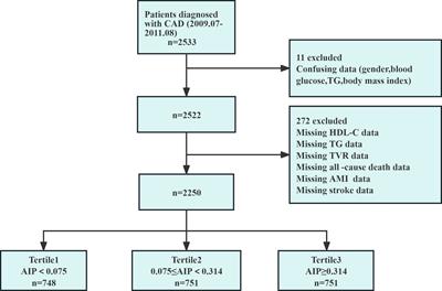 A U-shaped relationship between the atherogenic index of plasma and repeated target vessel revascularization in patients undergoing percutaneous coronary intervention: a retrospective study